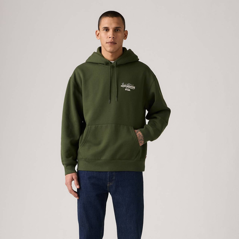 RELAXED GRAPHIC HOODIE SWEATSHIRT 2