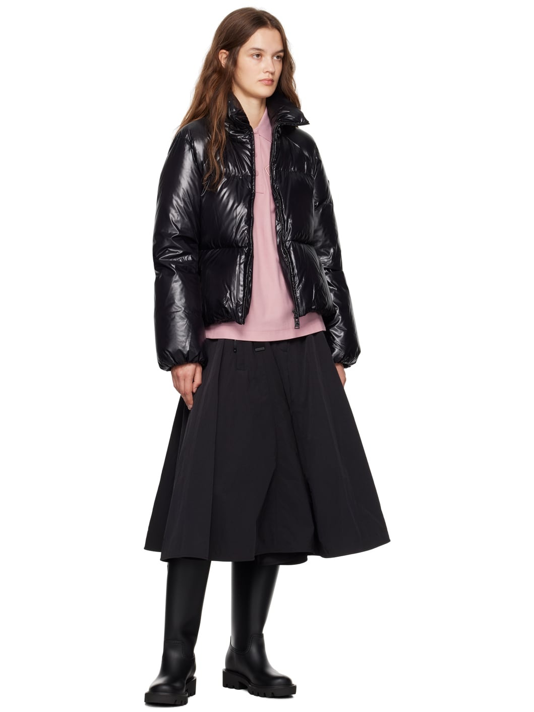 Black Breteuil Down Jacket - 5