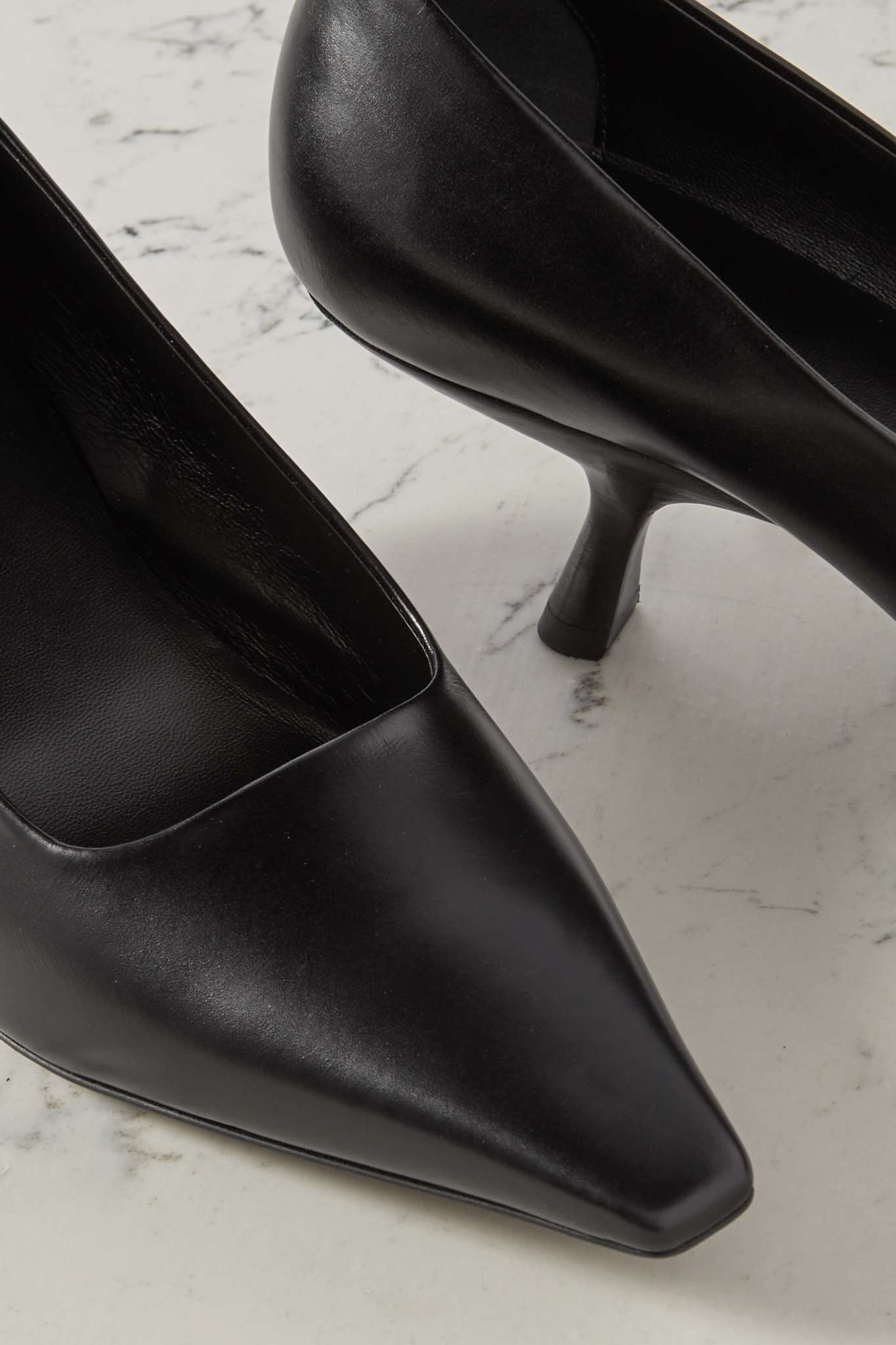 Leather pumps - 4