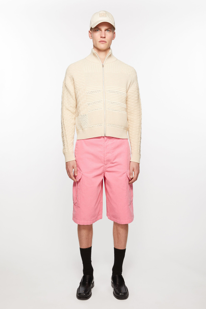 Acne Studios Corduroy shorts - Tango pink outlook