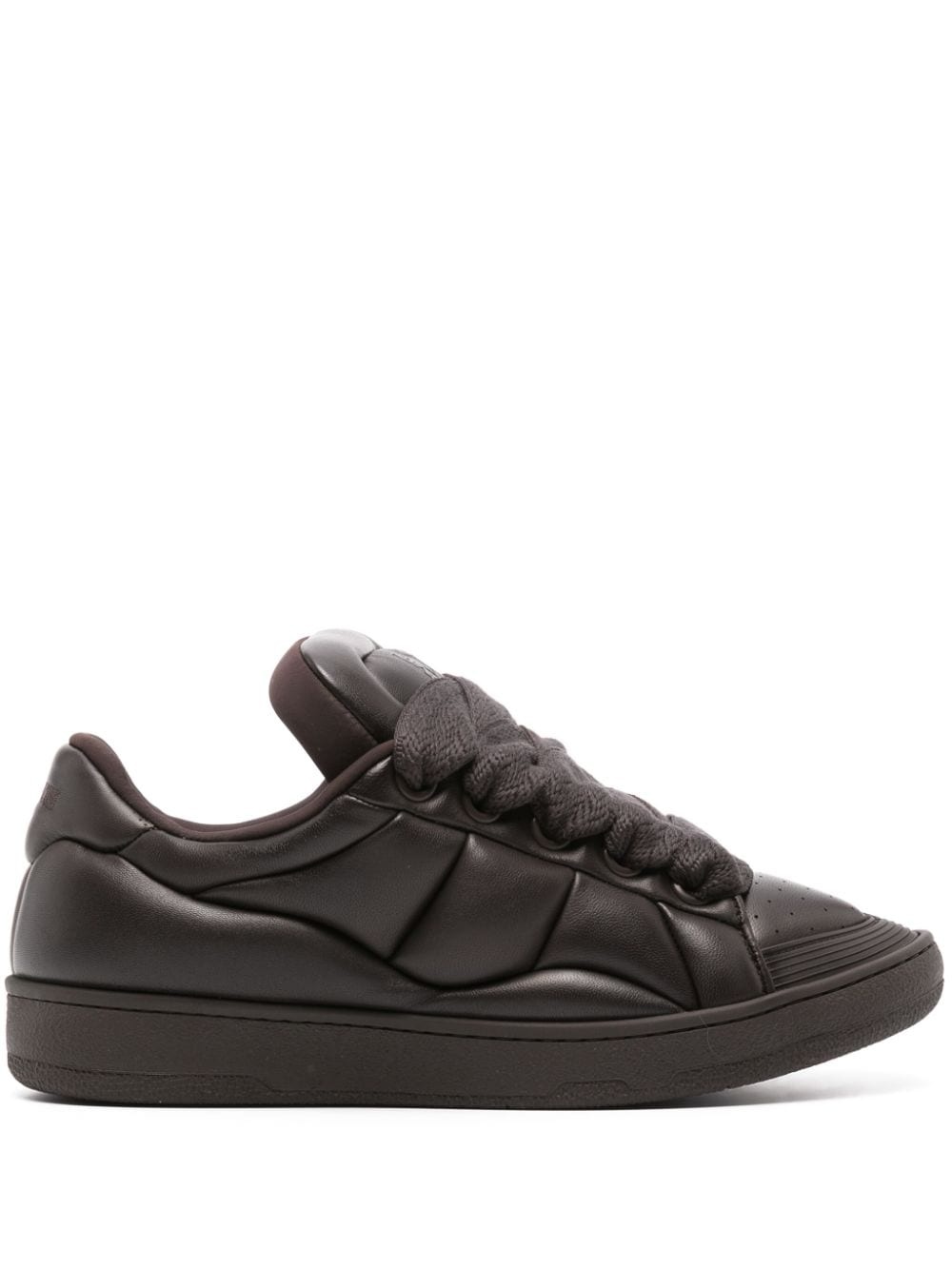 Curb XL leather sneakers - 1