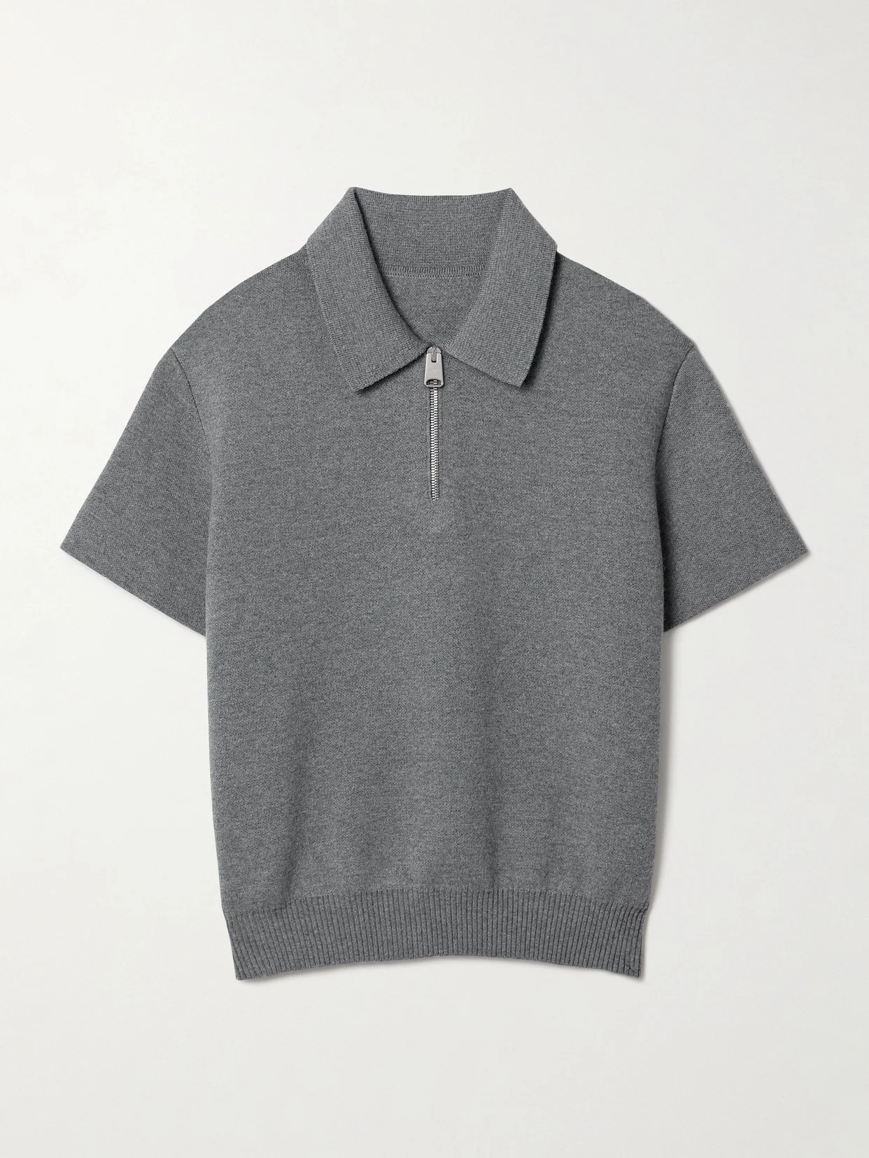 Gulliame Wool-blend Polo Top - 1