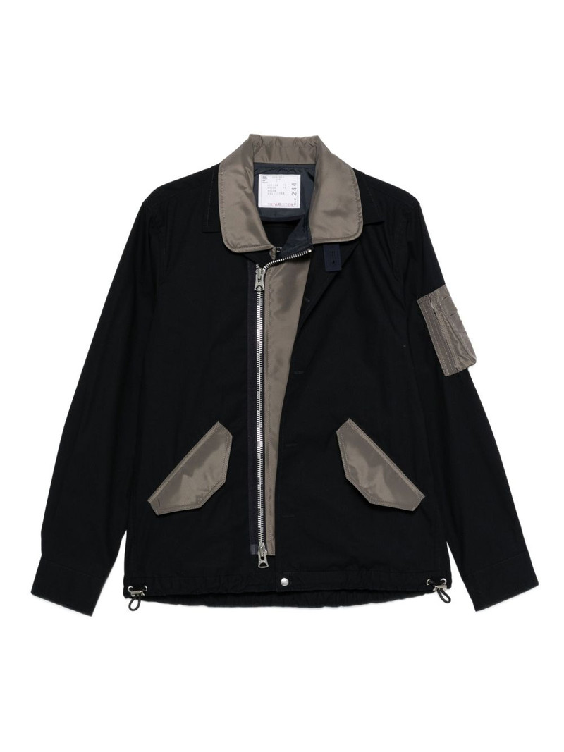 Oxford nylon cotton jacket 1