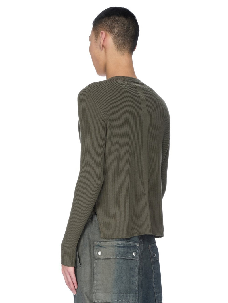 Gray Concordians Ribbed Geo Sweater 3