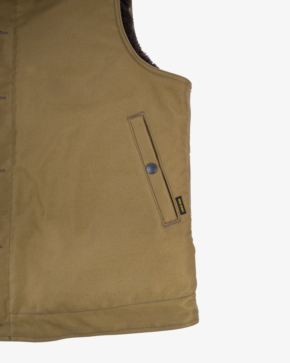 IHV-46-KHA Whipcord N1 Deck Vest - Khaki - 9
