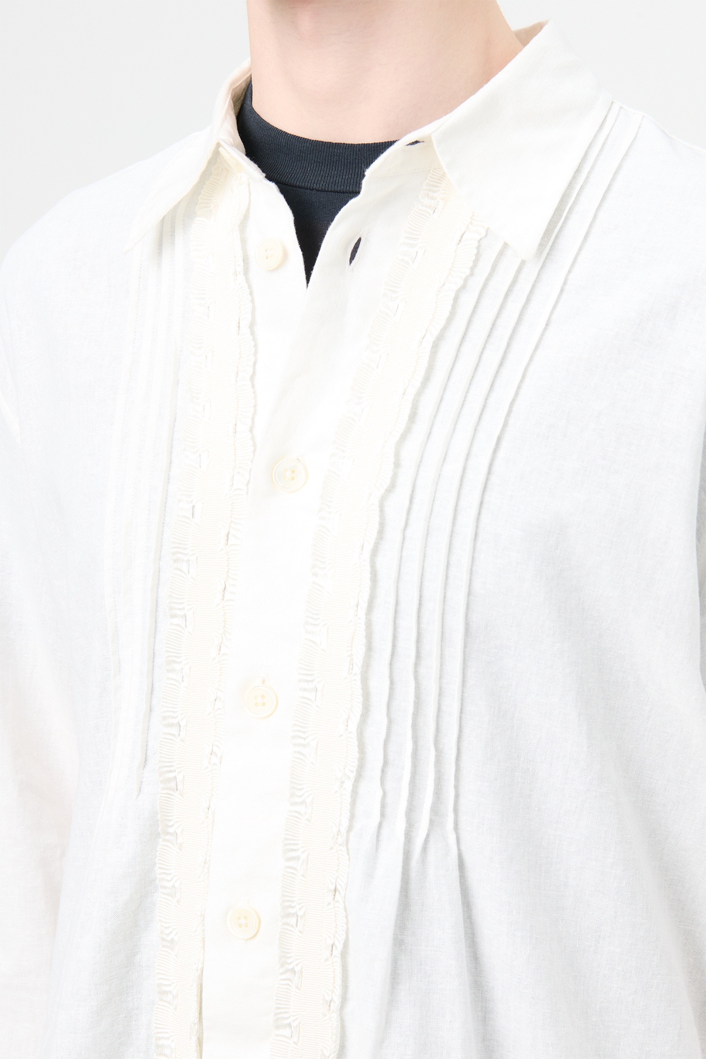 Beyond Shirt White Kitchen Weave - 3