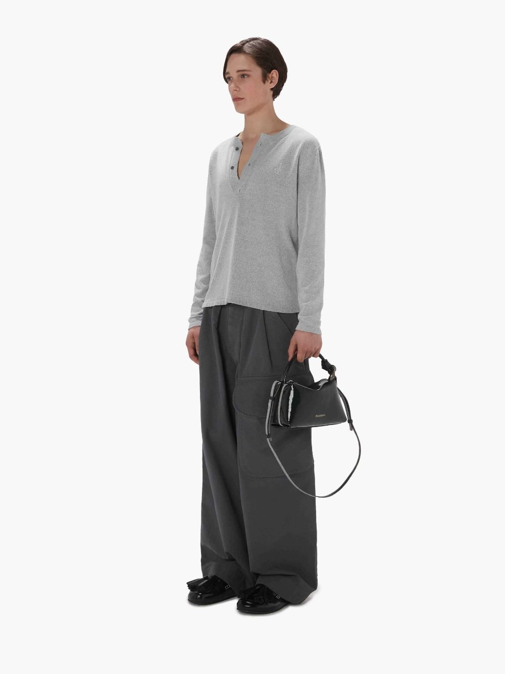 BOUCLE HENLEY TOP - 4