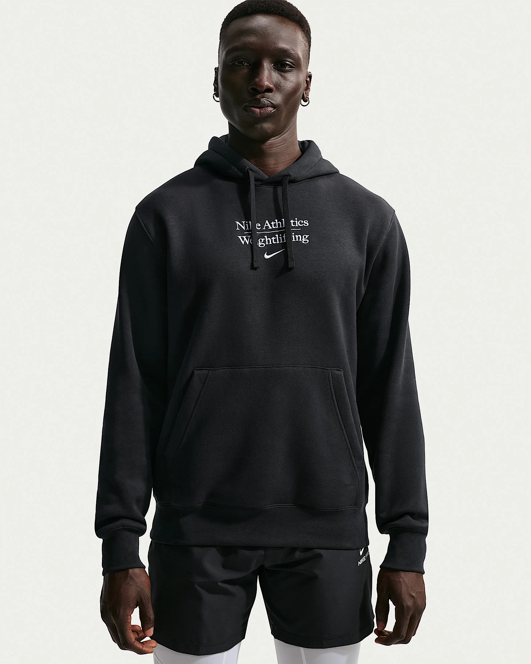 Nike Men's Weightlifting Pullover Hoodie - 1