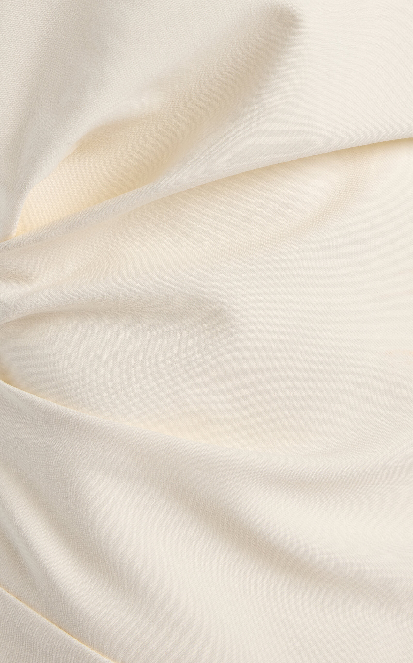 Draped Lapel Top white - 5