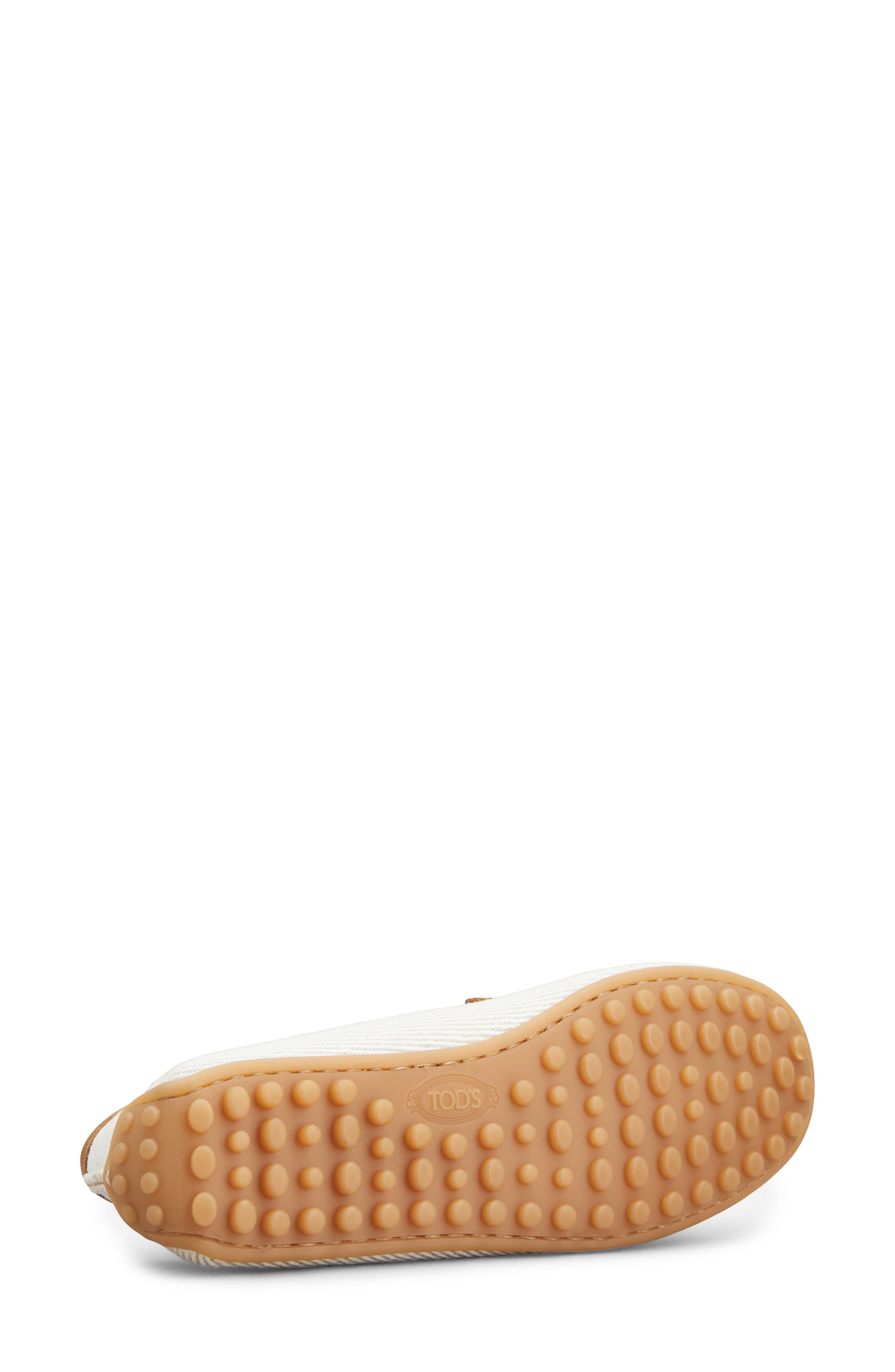 Tod's City Gommino Driving Shoe in Bianco Calce/Kenia at Nordstrom - 5