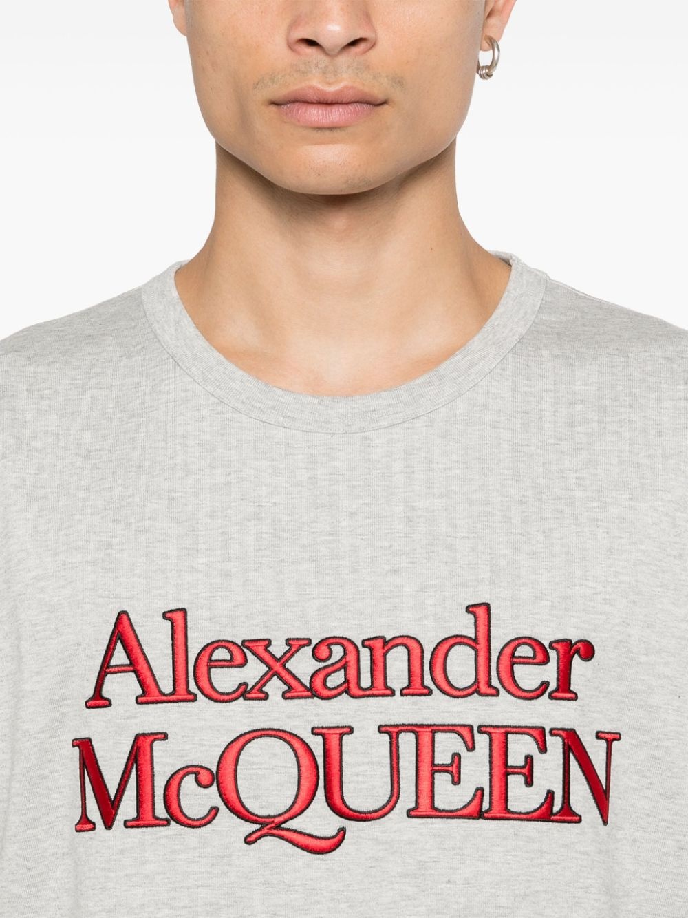 logo-print cotton T-shirt - 5