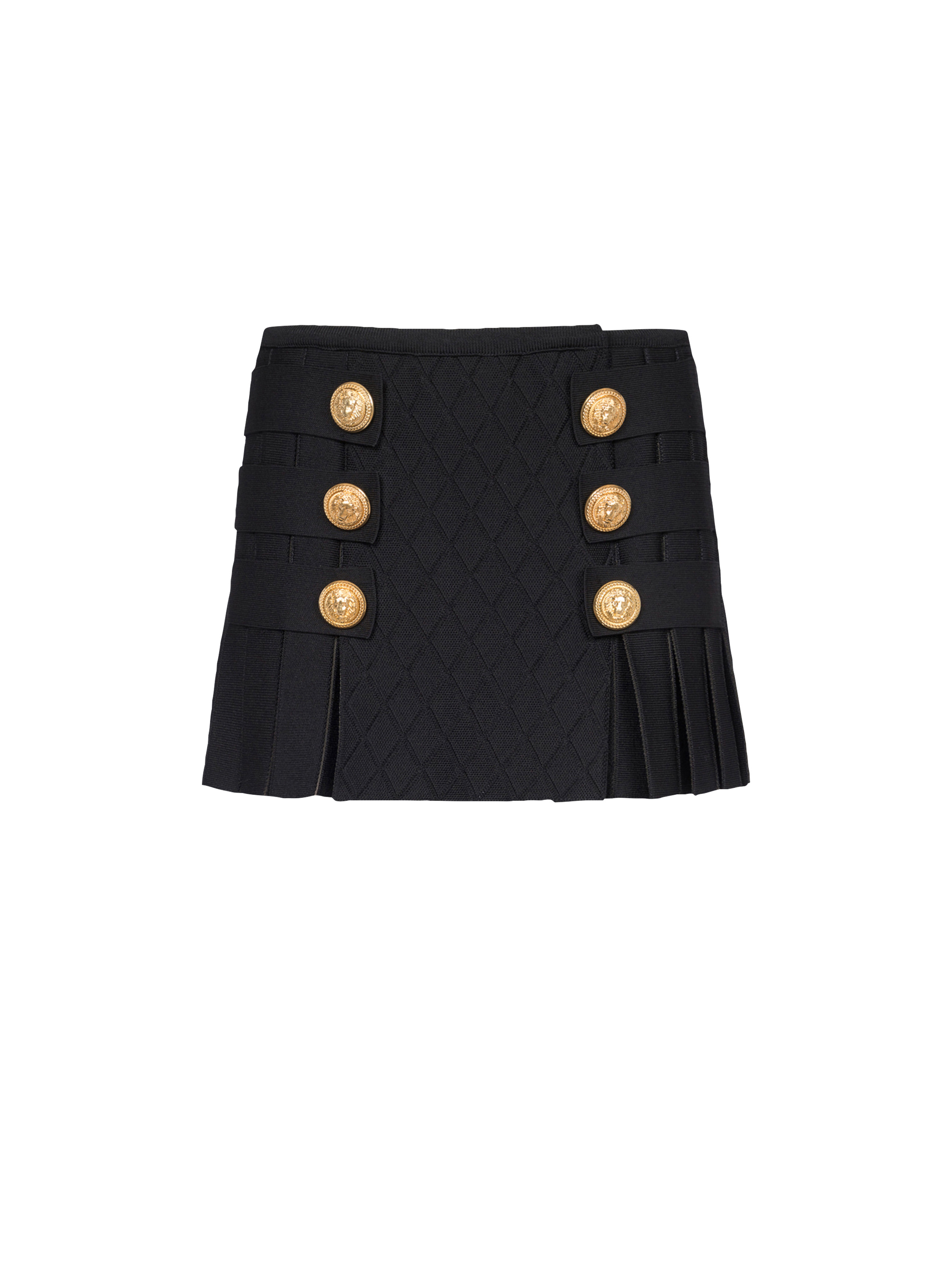 Knit pleated skirt - 1