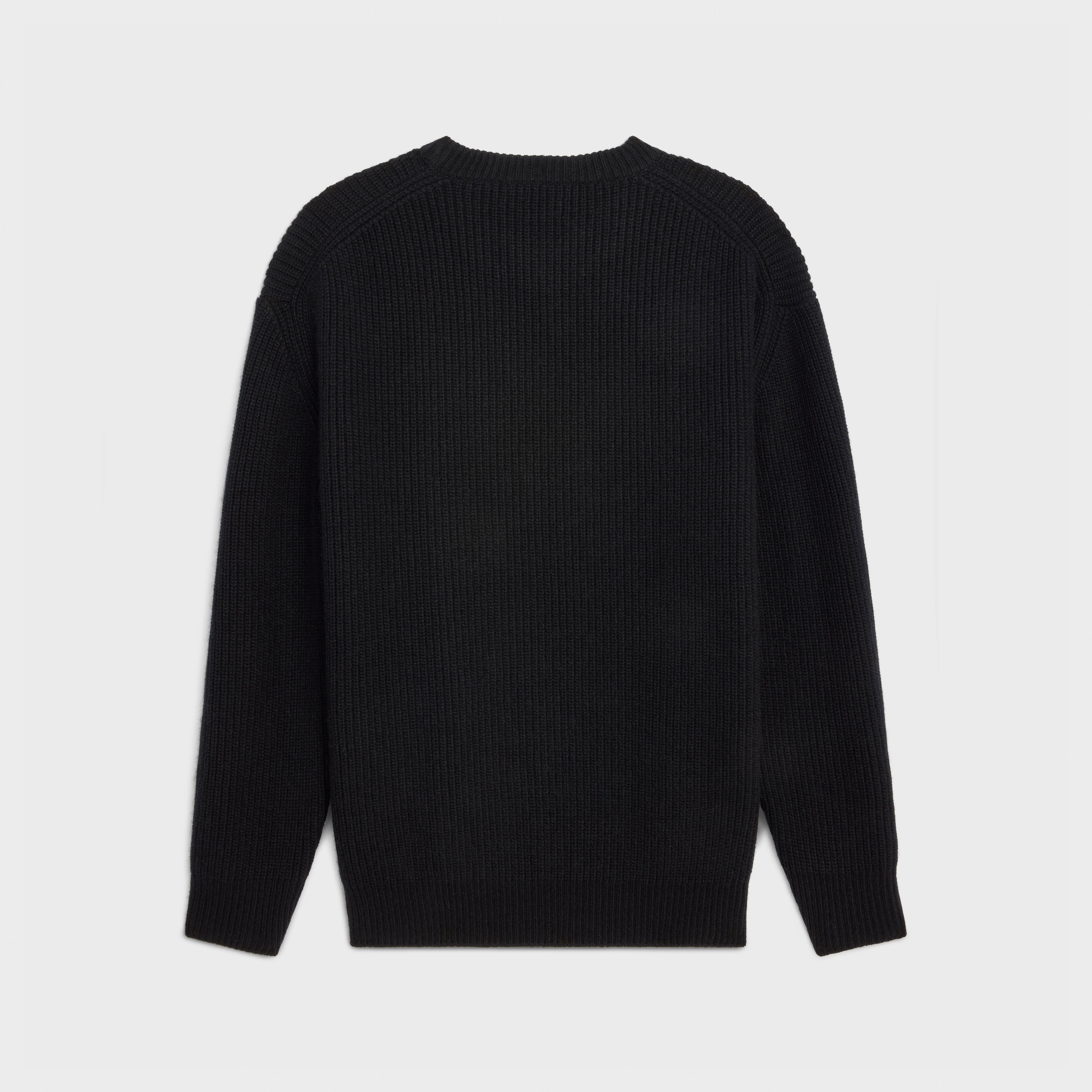 OVERSIZED CELINE SWEATER IN WOOL - 2