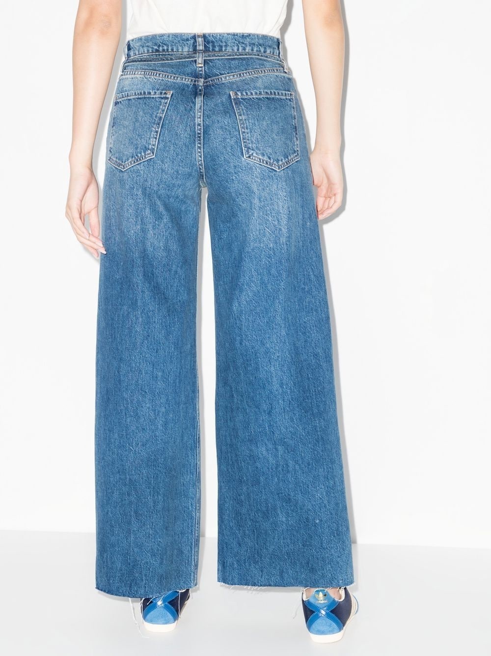 faded-effect boyfriend-cut jeans - 3