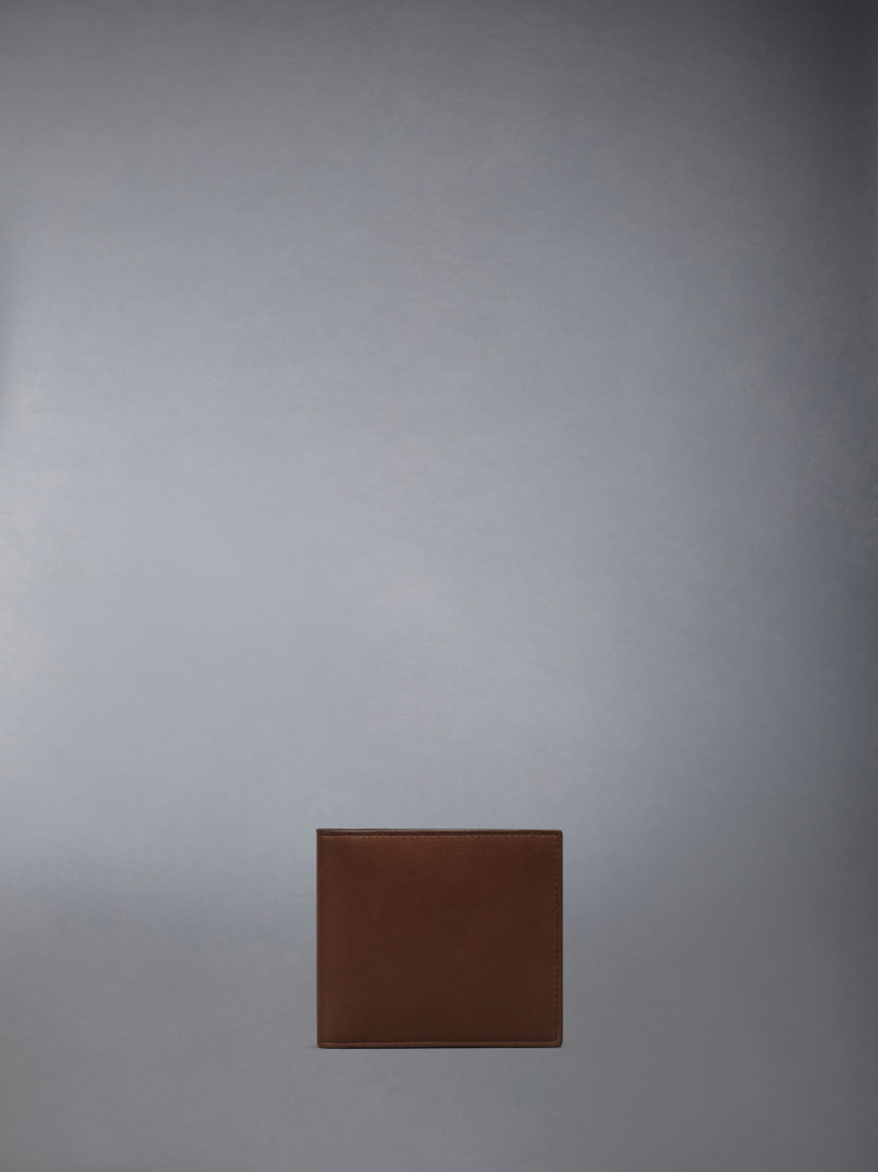 Soft Calf Leather Billfold Wallet 1