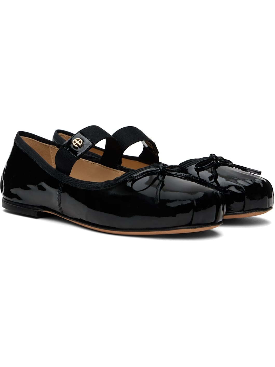 Black Jolie Ballerina Flats - 4