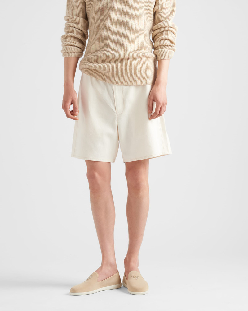 Prada Suede calf leather slip-ons outlook