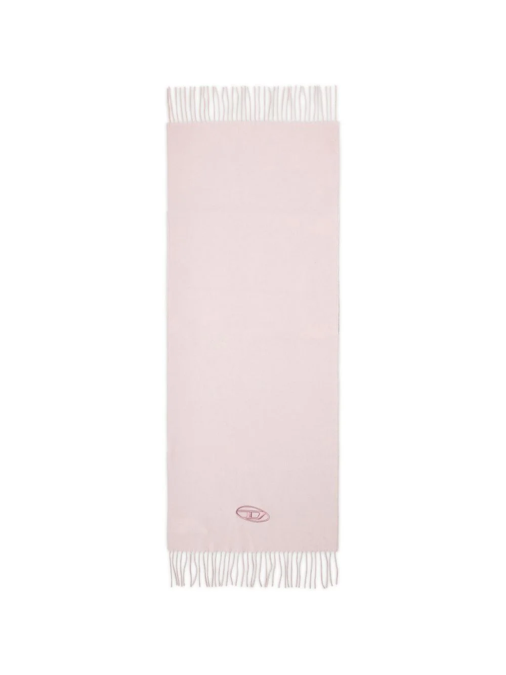 S-Imon Oval-D fringed scarf - 1