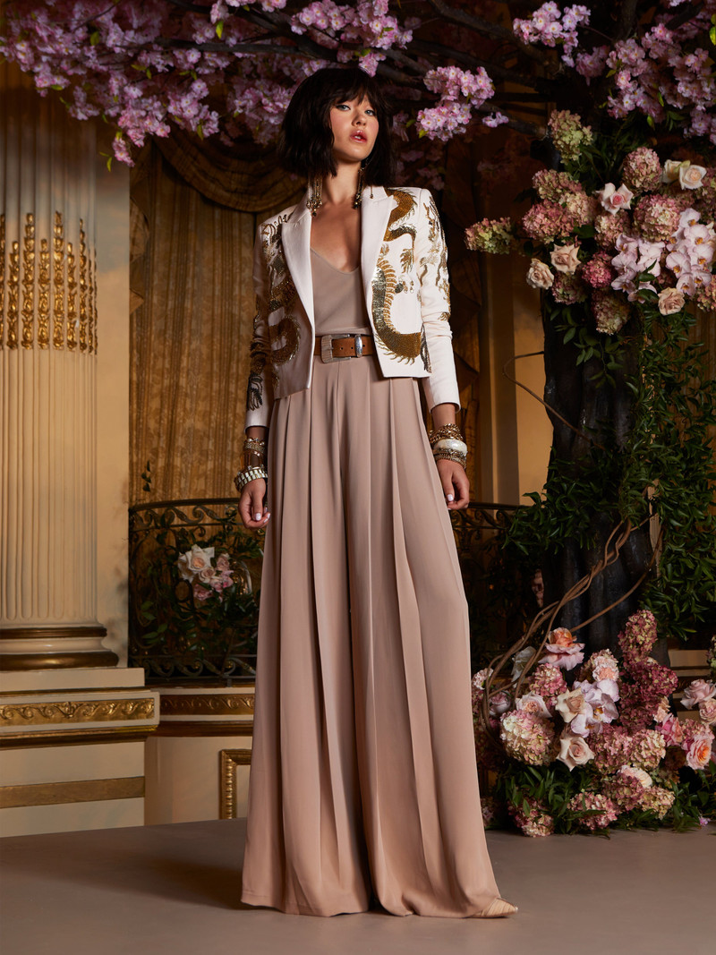 Nova Pleated Wide-Leg Pant 6