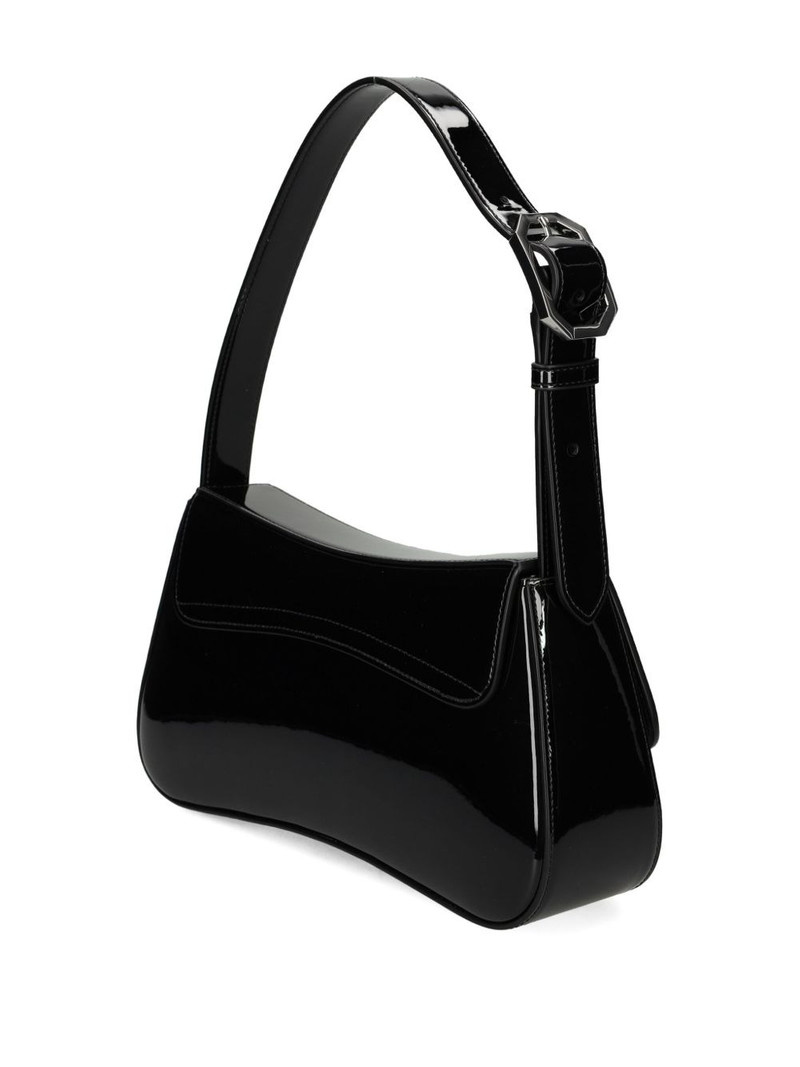 EMPORIO ARMANI foldover-top buckle shoulder bag outlook