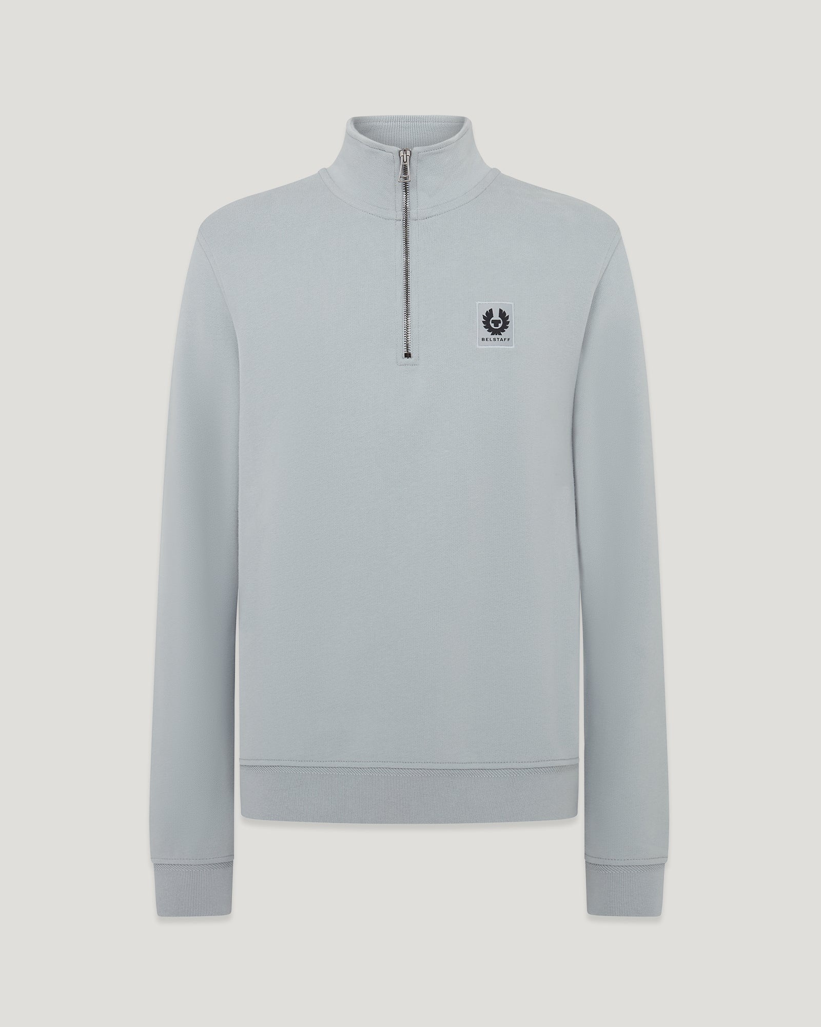 BELSTAFF QUARTER ZIP SWEATSHIRT - 1