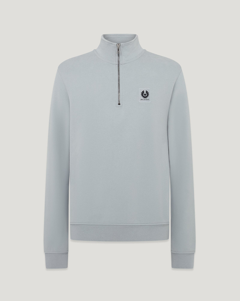 BELSTAFF QUARTER ZIP SWEATSHIRT 1