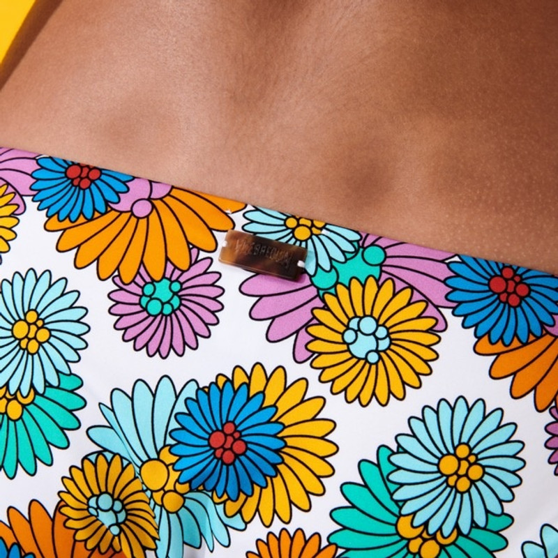 Women Bikini Bottom Mini Brief to be tied Marguerites 6