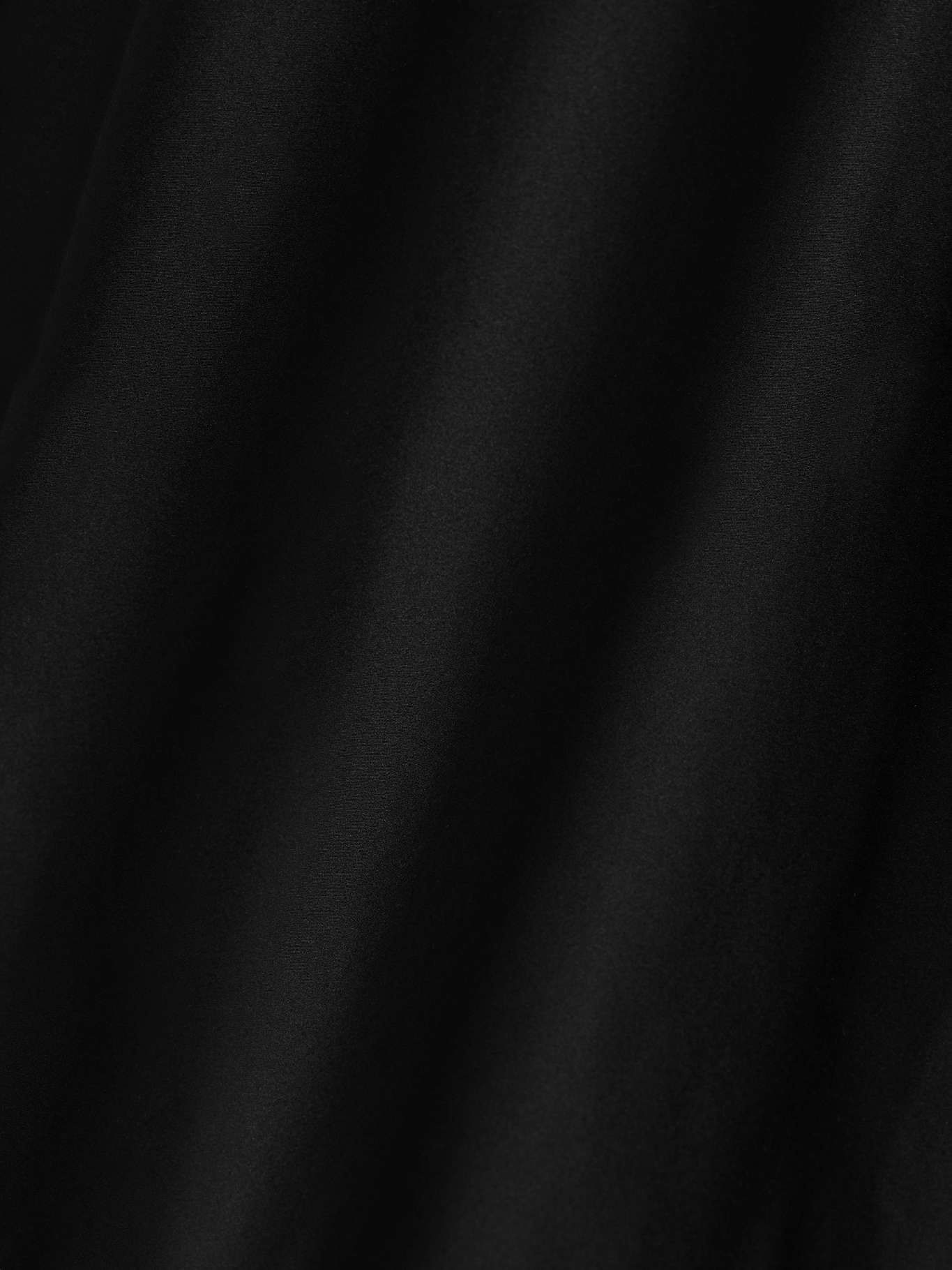 Evie open-back stretch-silk maxi dress Black - 4