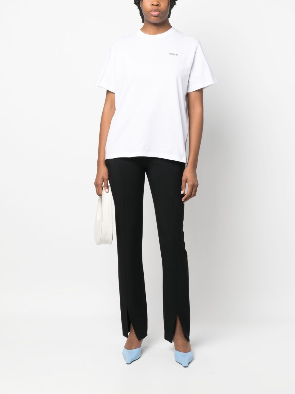 logo-print cotton T-shirt - 2