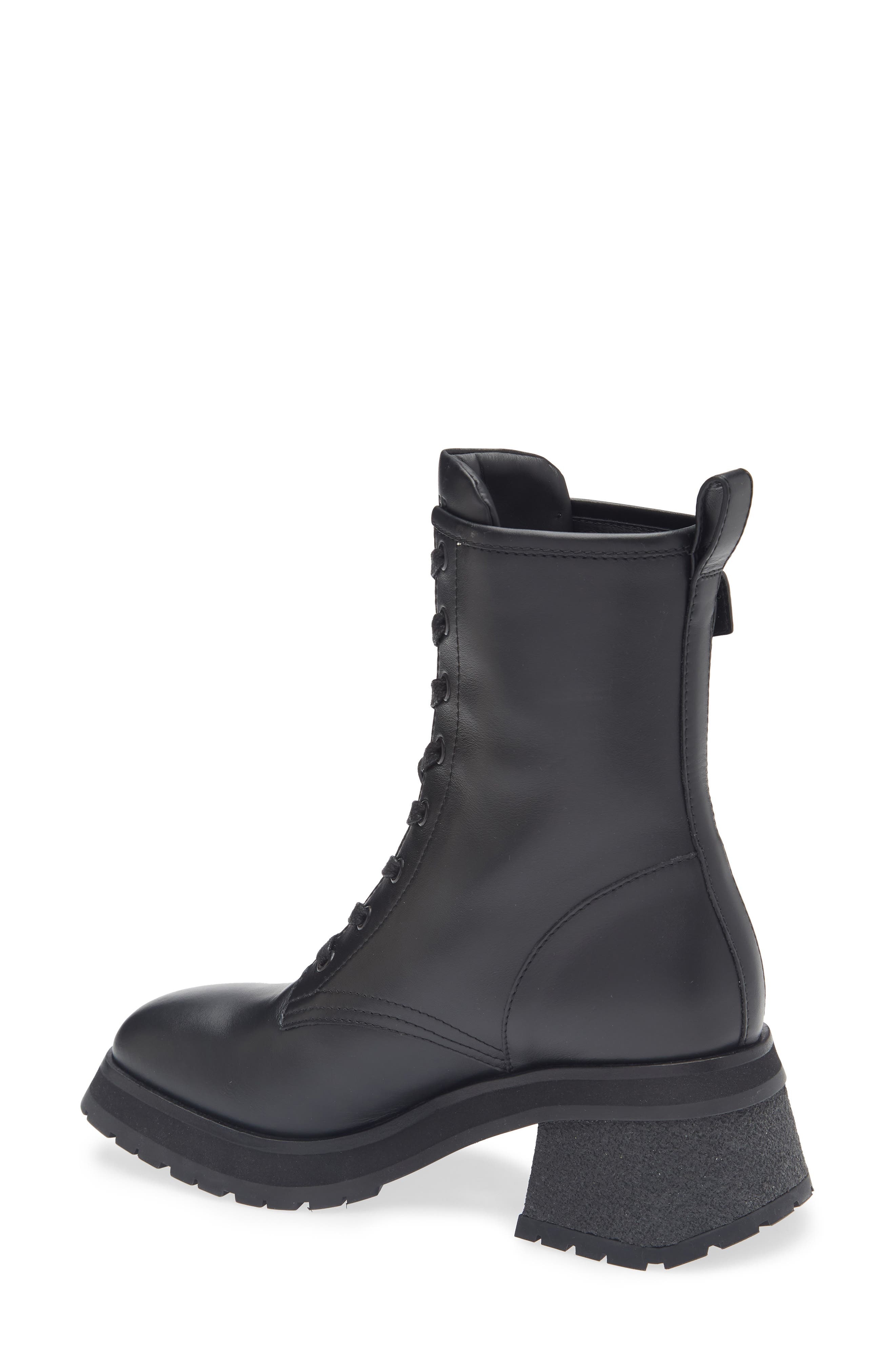 Moncler Gigi Logo Pocket Boot in Black at Nordstrom - 2