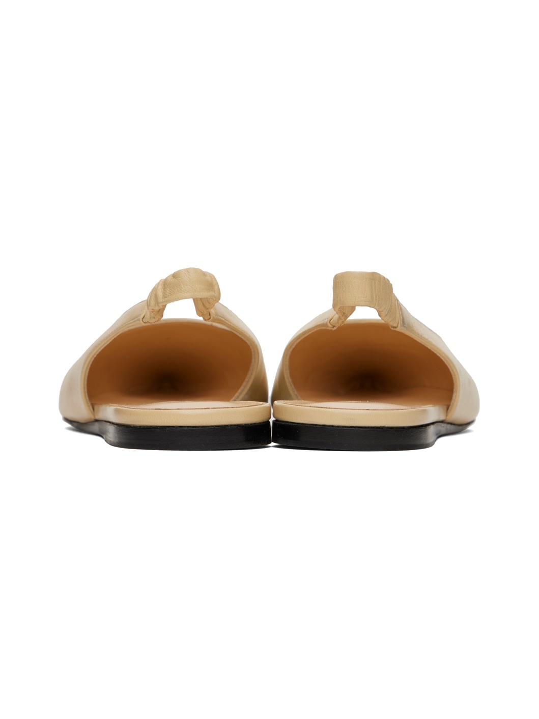 Beige Spike Slippers - 2