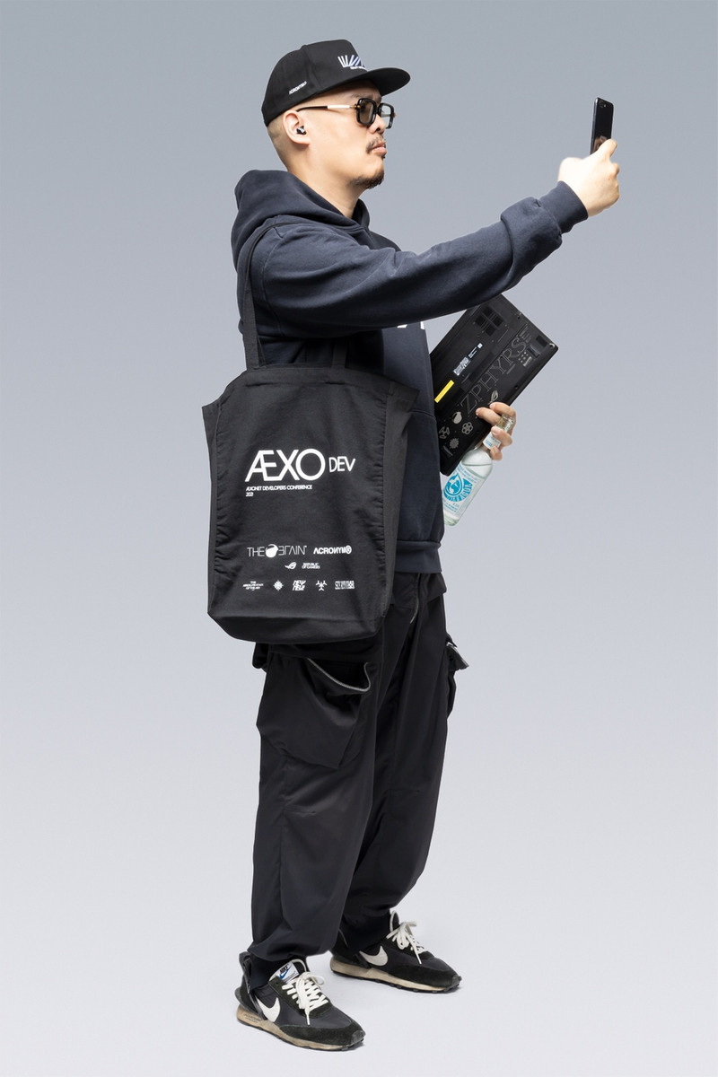 FIS10-RS Canvas Tote Bag Black 11