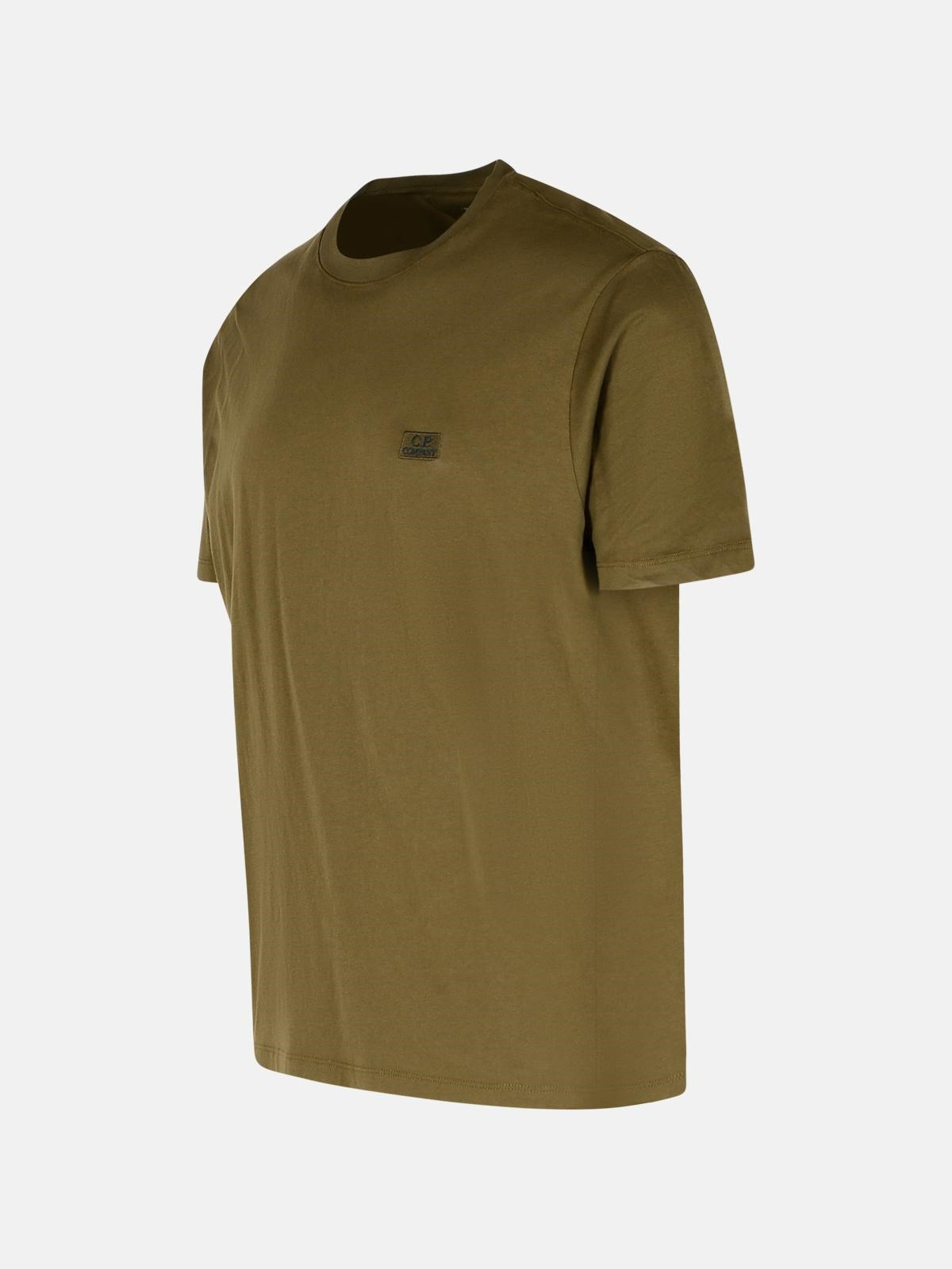 GREEN COTTON T-SHIRT - 2