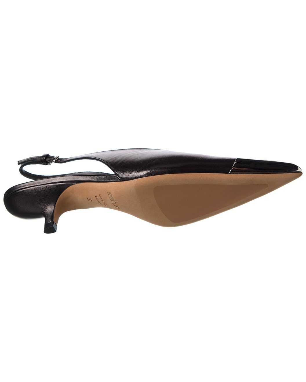 Sportmax Liuti Leather Slingback Pump - 4
