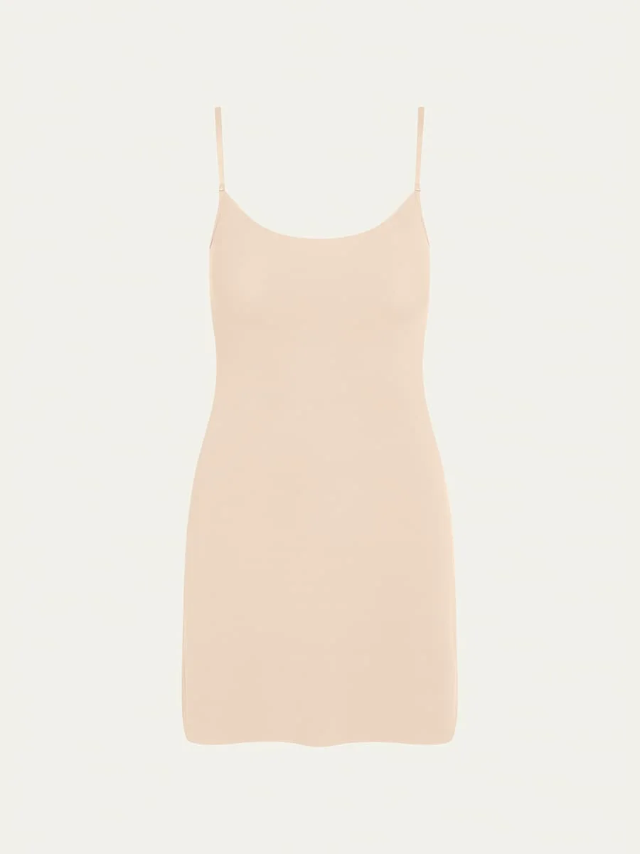 Scoop-Neck Mini Camisole Slip - 1
