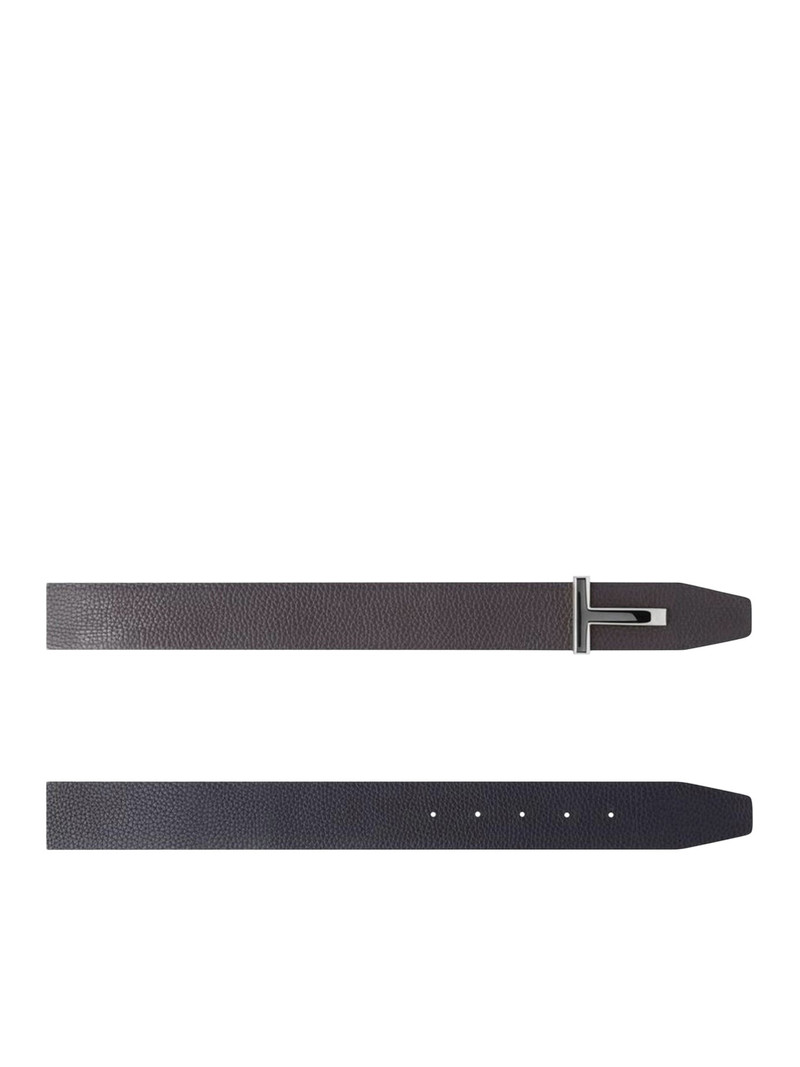 TOM FORD HAMMERED LEATHER BELT outlook