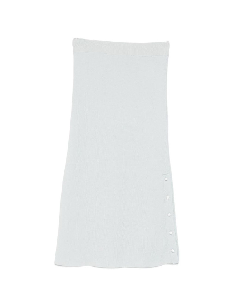 button-detail midi skirt 1
