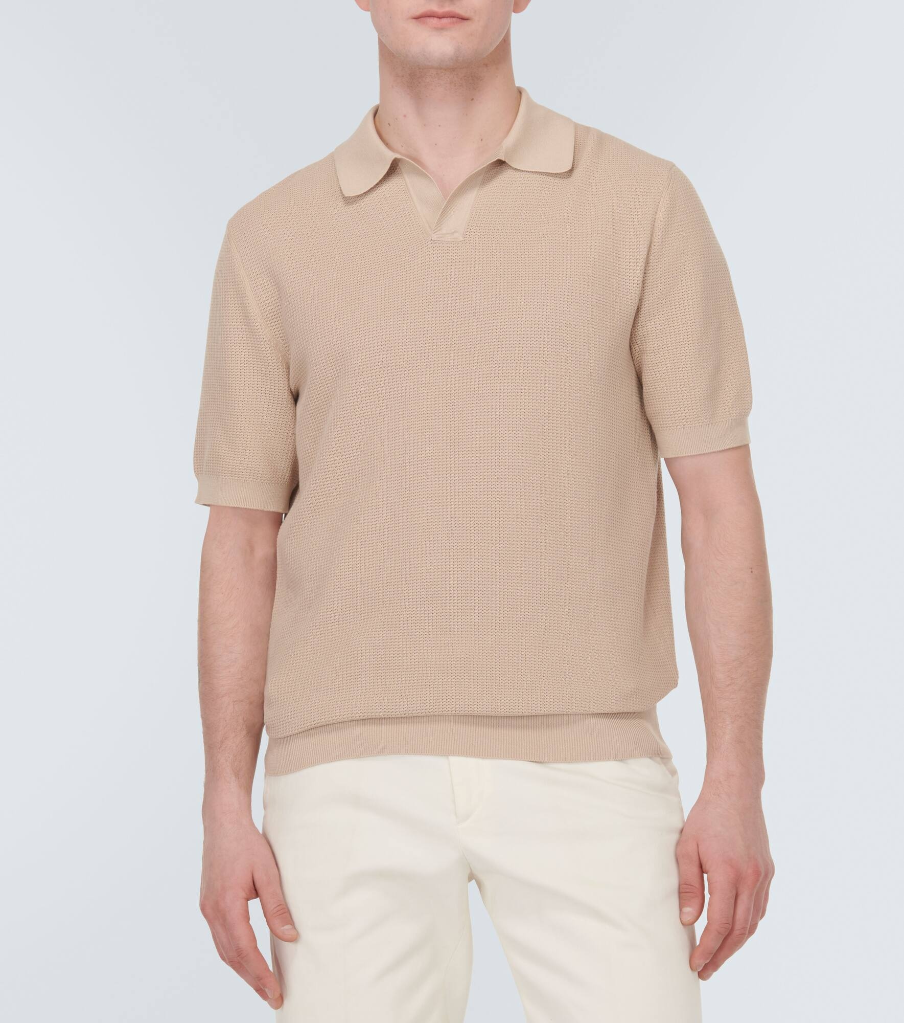 Cotton polo shirt - 3