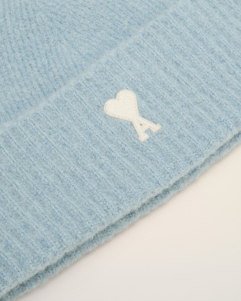 BLUE ALPACA STRIPED AMI DE COEUR BEANIE 3