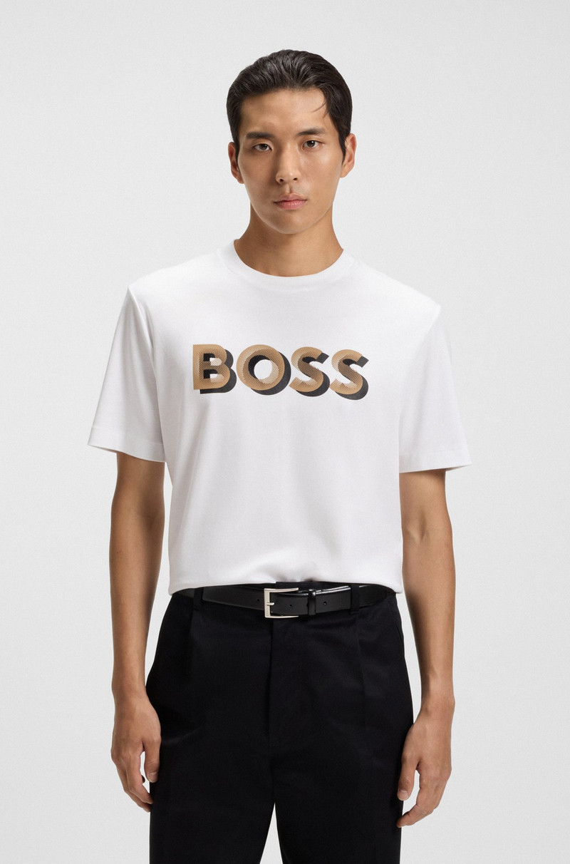 COTTON T-SHIRT WITH LOGO ARTWORK 2