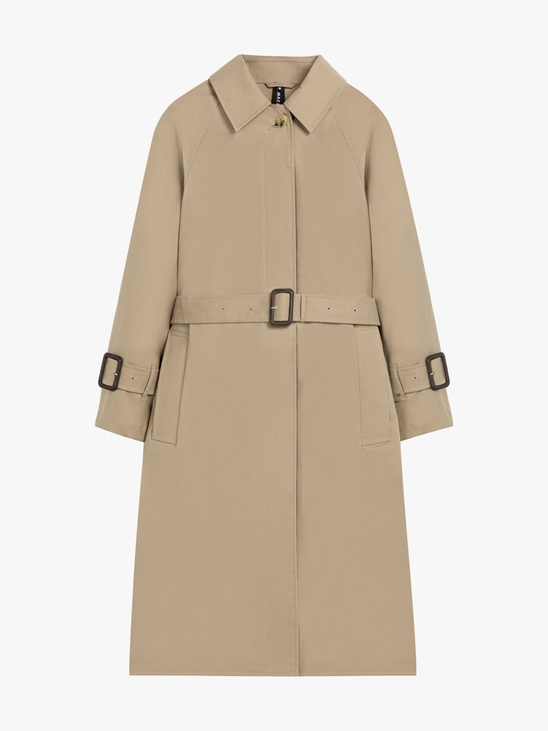 MAILI FAWN RAINTEC COTTON OVERCOAT 1