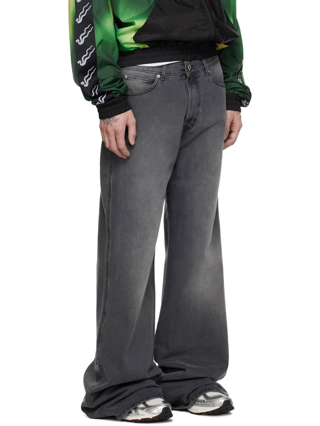 Gray Phat Jeans - 2