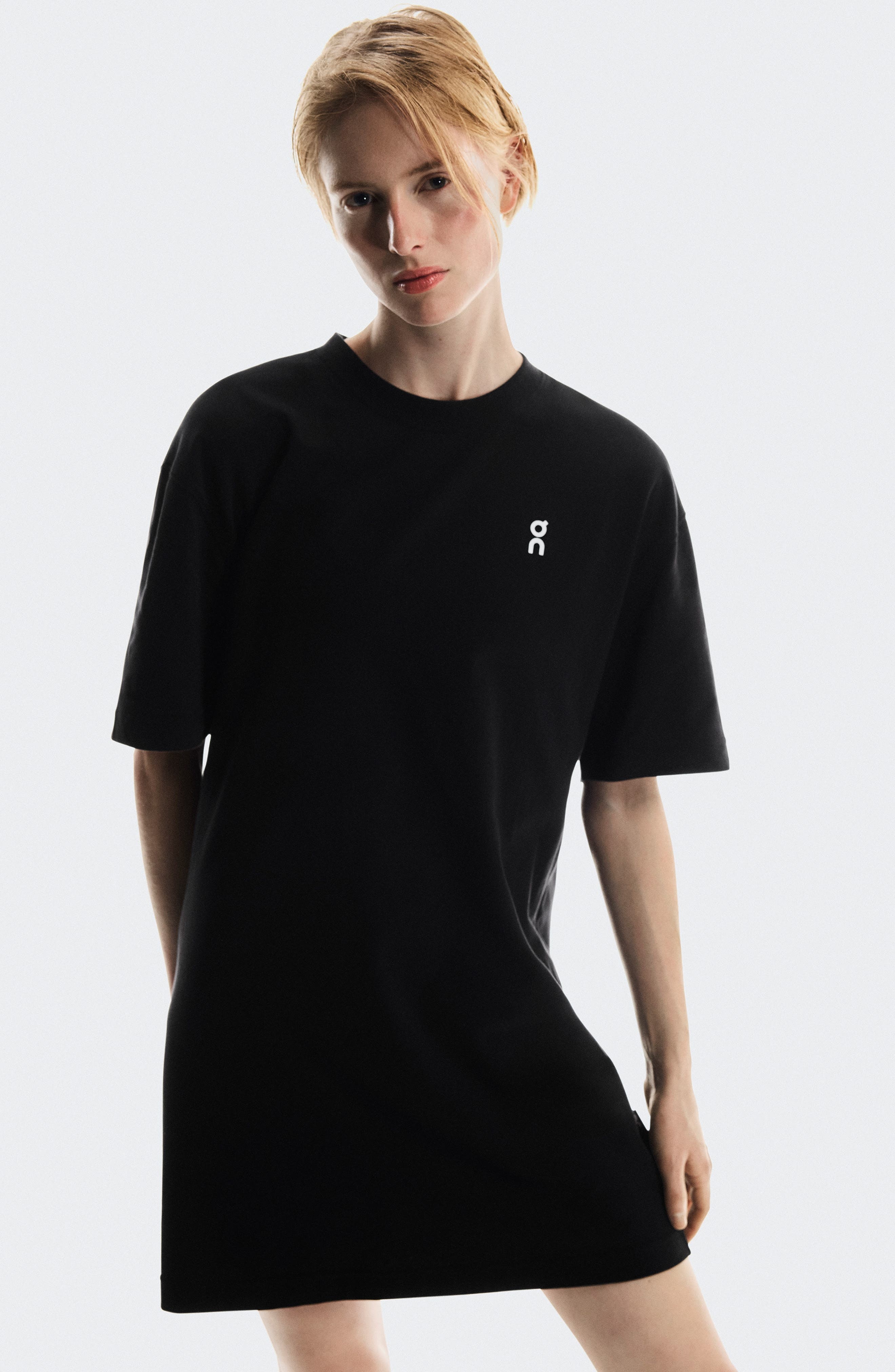 On Club T-Shirt Dress in Black at Nordstrom - 3