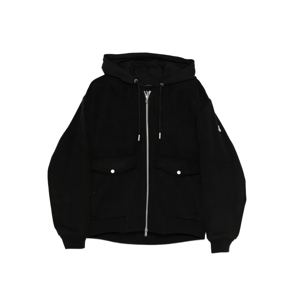 Moose Knuckles Black Jackets Men - 1