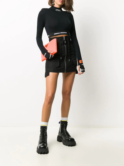 Heron Preston cargo mini skirt outlook