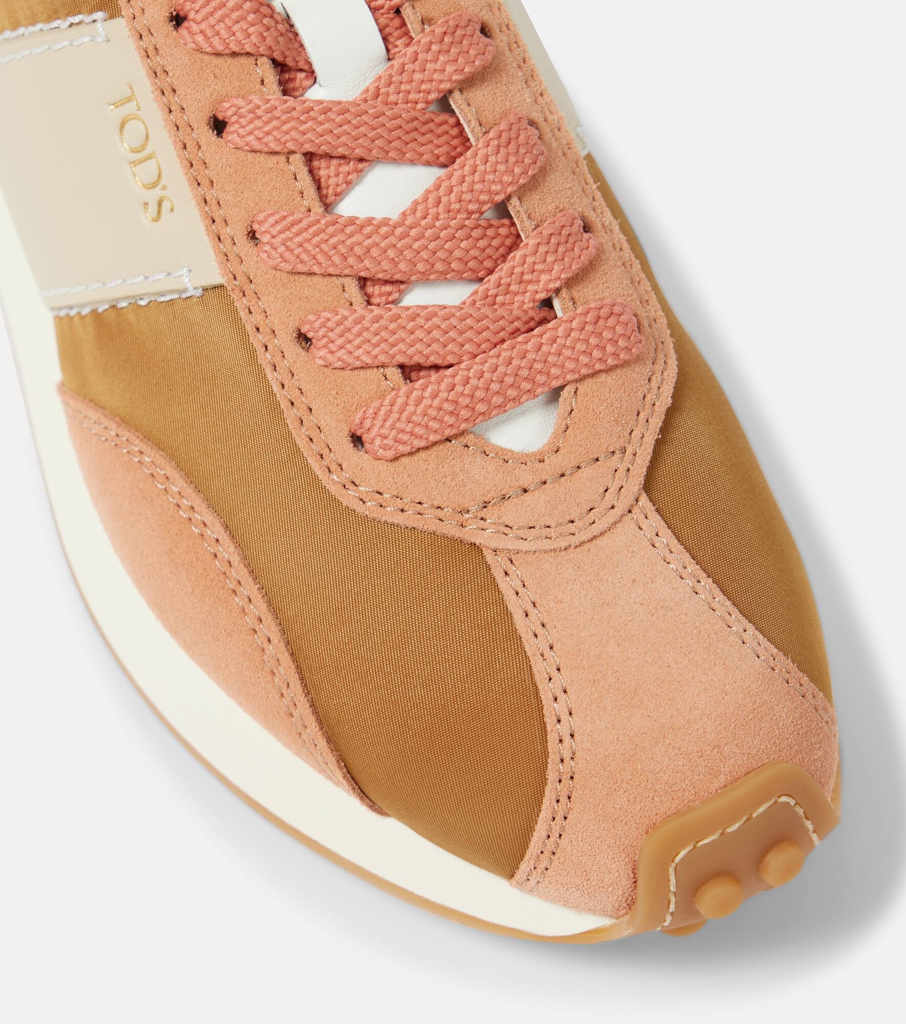 T Vintage suede and technical sneakers - 6