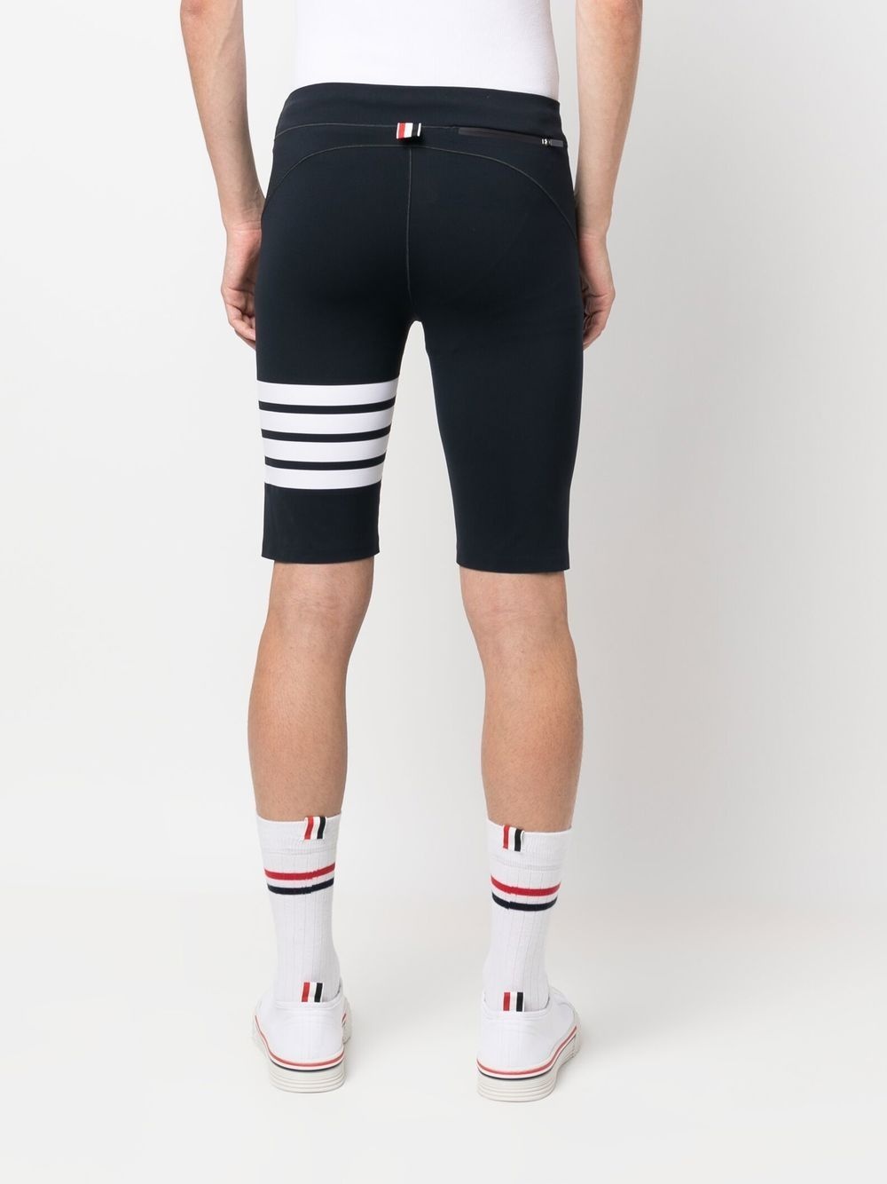 4-Bar stripe cycling shorts - 4