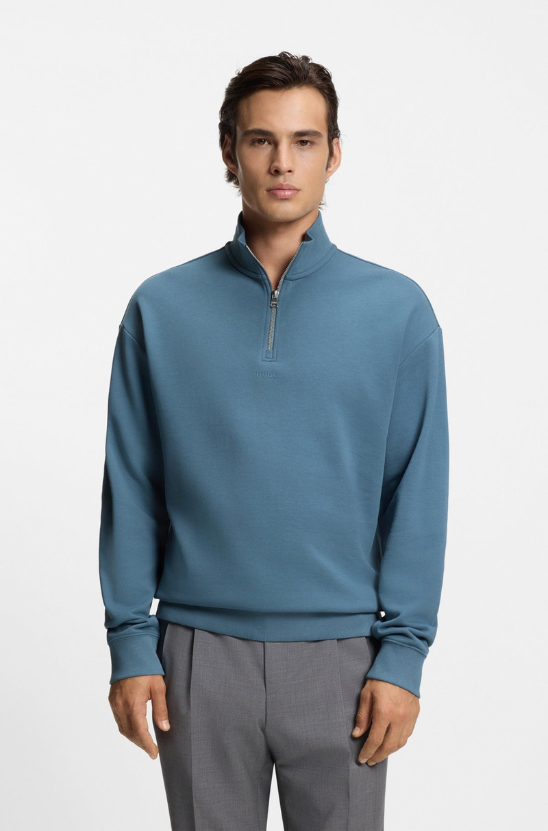 LOGO-PRINT SWEATSHIRT IN COTTON TERRY 2