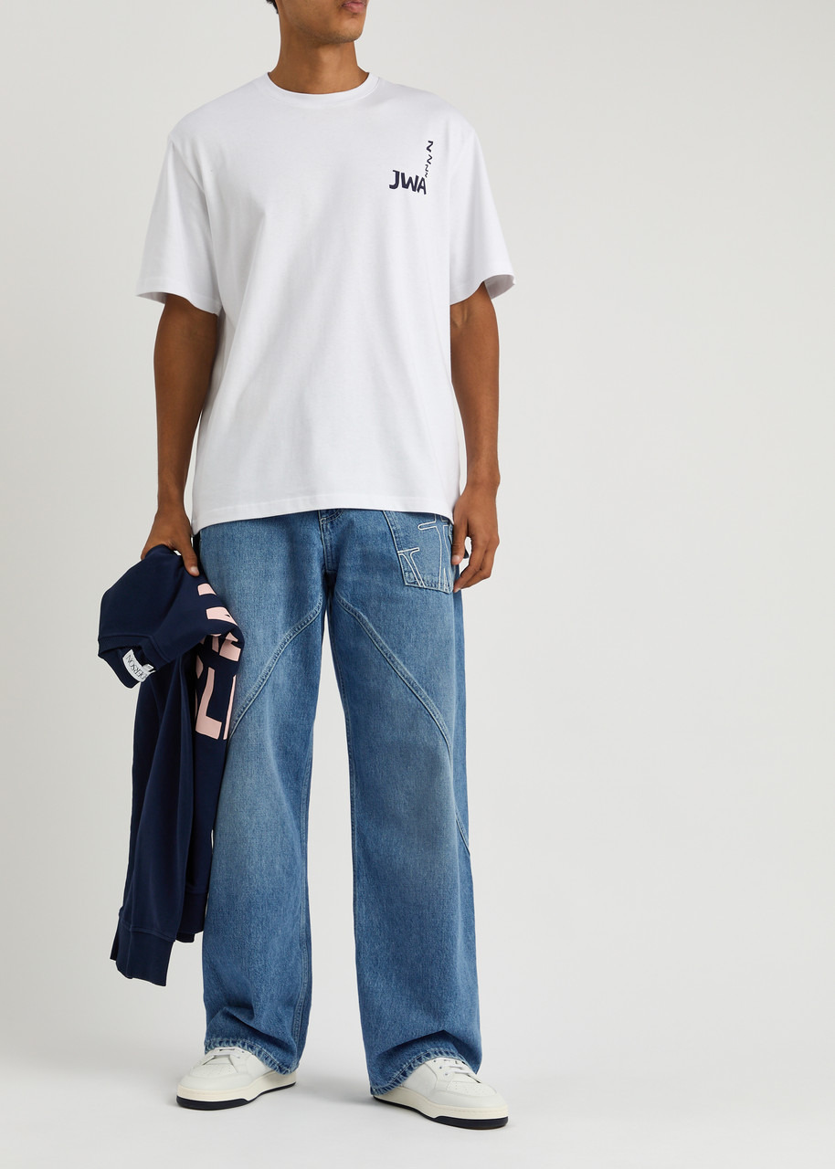 JW Anderson Twisted Wide-leg Jeans - 4