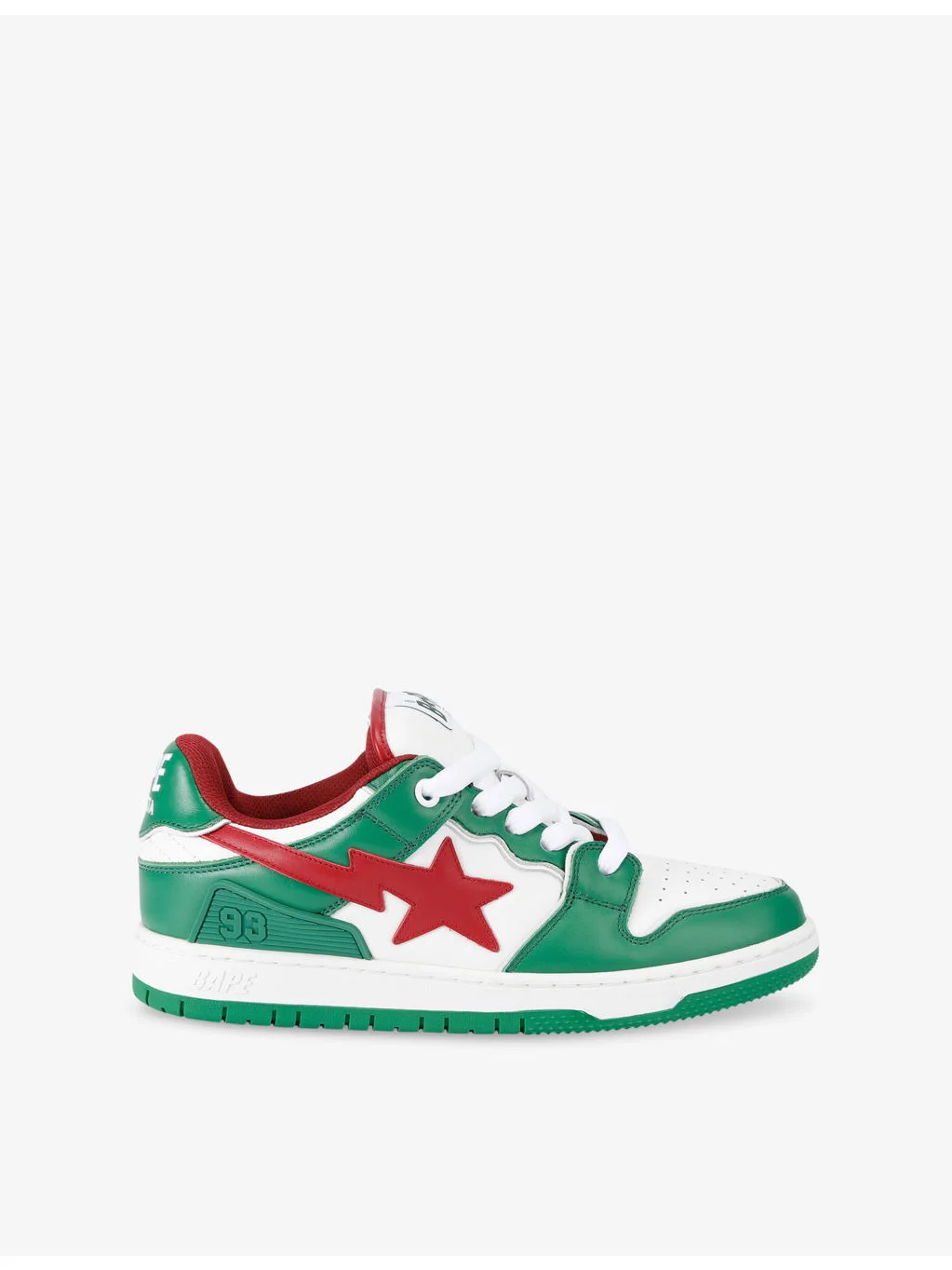 BAPE SK8 STA #1 M2 Leather Trainers - 1